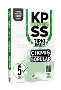 Dizgi Kitap Yayınları 2026 KPSS Genel Yetenek Genel Kültür Son 5 Yıl PDF Çözümlü Tıpkı Basım Çıkmış Sorular