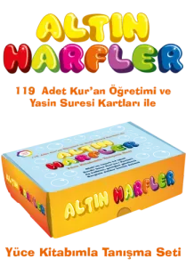 Altın Harfler (Kutulu) (Yüce Kitabımla Tanışma Seti)