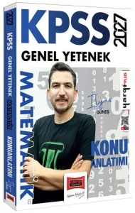 Yargı Yayınları 2027 KPSS Genel Yetenek Matematik Konu Anlatımı