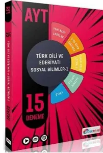 Köşebilgi Yayınları AYT Türk Dili ve Edebiyatı Sosyal Bilimler-1 15 Deneme Video Çözümlü