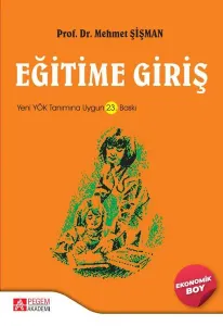 Eğitime Giriş (Ekonomik Boy)