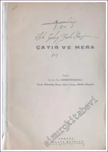 Çayır ve Mera -        1946