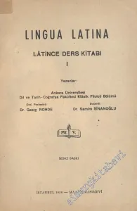 Lingua Latina: Latince Ders Kitabı 1 -