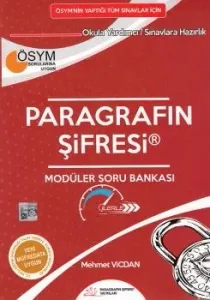 Paragrafın Şifresi ÖSYM nin Yaptığı Tüm Sınavlar için Paragrafın Şifresi Modüler Soru Banksaı