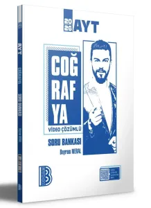 Benim Hocam AYT Coğrafya Video Çözümlü Soru Bankası
