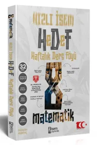 İsem 8. Sınıf Hızlı İsem Matematik Hedef Haftalık Ders Föyü 2024