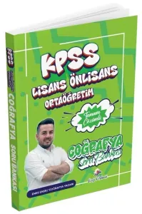 Dizgi Kitap Yayınları 2026 KPSS Lisans Lise Ortaöğretim Ön Lisans Coğrafya Soru Bankası Çözümlü