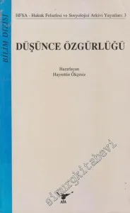 Düşünce Özgürlüğü: Hukuk Felsefesi ve Sosyolojisi Arkivi -