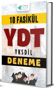 Erkan Önler YDT YKSDİL 10 Fasikül Deneme