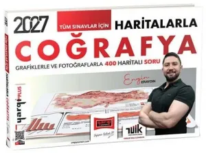 Yargı Yayınları 2027 Tüm Sınavlar İçin Haritalarla Coğrafya Grafiklerle ve Fotoğraflarla 400 Haritalı Soru
