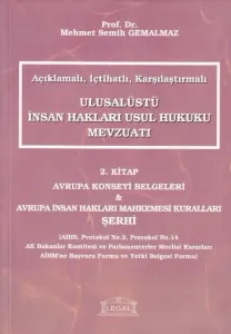 Ulusalüstü İnsan Hakları Usul Hukuku Mevzuatı ( 2. Kitap )