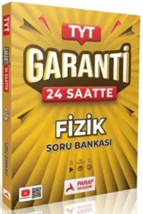 Paraf TYT Fizik 24 Saatte Garanti Soru Bankası