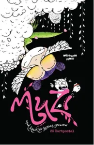 Muzi: Kartpostal Boyama Kitabı (20 Kartpostal); Uçuk Kaçık Bir Boyama Serüveni