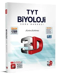3D Yayınları TYT Biyoloji Soru Bankası