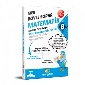 Meb Böyle Sorar 8.Sınıf Matematik  Soru Bankası