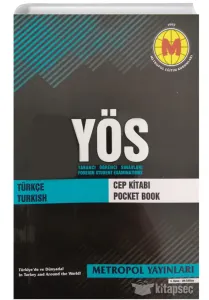 KELEPİR Metropol Yayınları YÖS Türkçe Cep Kitabı