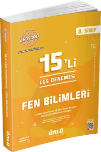 ÜNLÜ 8. SINIF 15'Lİ FEN DENEMESİ