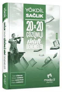 Modadil Yayınları YÖKDİL Sağlık Bilimleri 20x20 Mini Denemeler