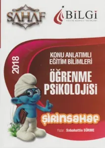 Bilgi Eğitim Merkezi KPSS Eğitim Bilimleri Öğrenme Psikolojisi Şirinsahaf Konu Anlatımlı