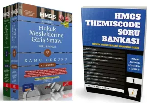 Savaş 2025 HMGS Hukuk Mesleklerine Giriş Sınavı Soru Bankası ve HMGS Themiscode Soru Bankası 2'Li Set