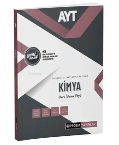 2022 AYT Kimya Ders İşleme Föyü