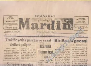 Demokrat Mardin Günlük Siyasi Gazete - Sayı: 461  Yıl: 2    Şubat