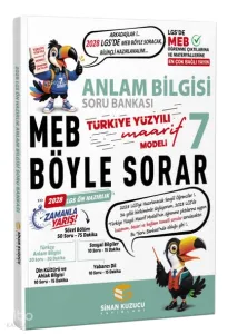 Sinan Kuzucu Yayınları 7. Sınıf Anlam Bilgisi Soru Bankası 2028 Lgs Ön Hazırlık