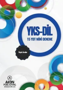 Akın Publishing YKS DİL 15 YDT Mini Deneme