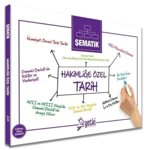 Yetki Yayınları 2026 Hakimliğe Özel Şematik Tarih
