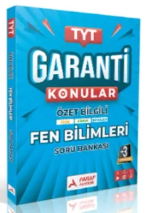 Paraf TYT Fen Bilimler Garanti Konular Soru Bankası
