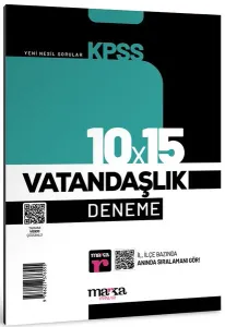 Marka Yayınları 2026 KPSS Vatandaşlık 10 Deneme Çözümlü