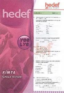 YGS-LYS Kimya Yaprak Testleri