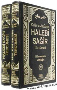 حلبي صغير - Kelime Manalı Halebi Sağir 2 Cilt Takım