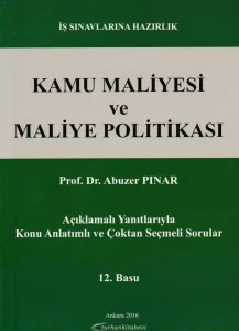 Kamu Maliyesi ve Maliye Politikası Soru ve Yanıtlarla
