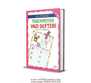 Alfabe Tükenmeyen Yazı Defteri (4-6 Yaş)