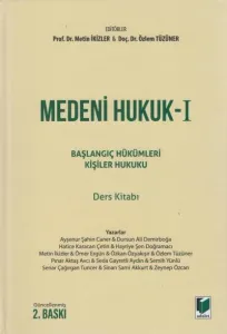 Medeni Hukuk I Ders Kitabı