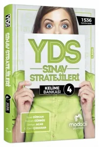 Modadil Yayınları YDS Sınav Stratejileri Kelime Bankası 4