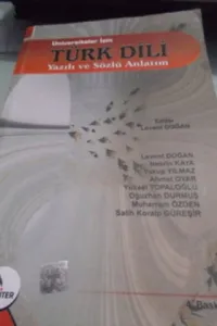 Türk Dili Yazılı ve Sözlü Anlatım