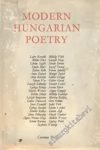Modern Hungarian Poetry - Harcover -