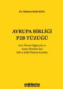 Avrupa Birliği P2B Tüzüğü