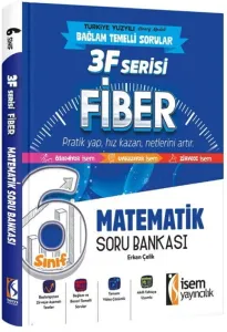 İsem Yayınları 6. Sınıf Matematik 3F Fiber Soru Bankası