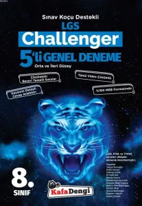 Kafa Dengi Yayınları 8. Sınıf LGS Challenger 5li Deneme Sınavı Kafa Dengi