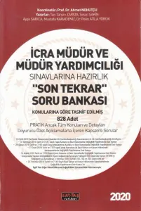 İcra Müdür ve Müdür Yardımcılığı Sınavlarına Hazırlık Soru Bankası