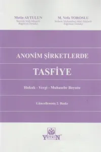 Anonim Şirketlerde Tasfiye