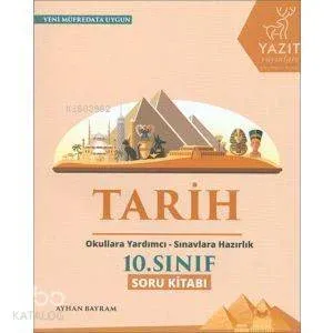 Yazıt Yayınları 10. Sınıf Tarih Soru Kitabı Yazıt
