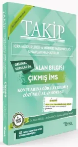 Temsil Yayınları 2026 TAKİP İcra Müdürlüğü Alan Bilgisi Konularına Göre Çıkmış Sorular