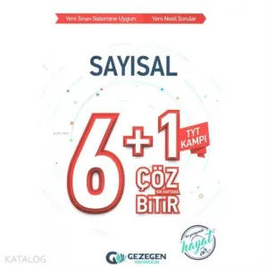 Gezegen Yayınları TYT Kampı Sayısal 6+1 Çöz Bir Haftada Bitir Gezegen