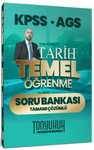 Tonyukuk Yayıncılık KPSS AGS Tarih Temel Öğrenme Tamamı Çözümlü Soru Bankası