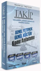 TAKİP  İcra Müdürlüğü Sınavlarına Hazırlık Genel Kültür Genel Yetenek  Konu Anlatımı