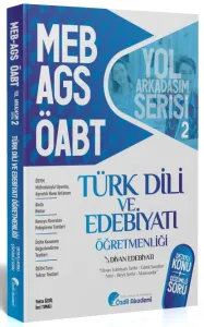 Özdil Akademi ÖABT MEB-AGS Türk Dili ve Edebiyatı 2. Kitap Divan Edebiyatı Konu Anlatımlı Soru Bankası